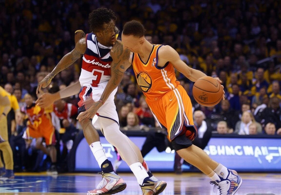 NBA经典对决：勇士奇才巅峰之战，奇才不屈抗勇士(图4)