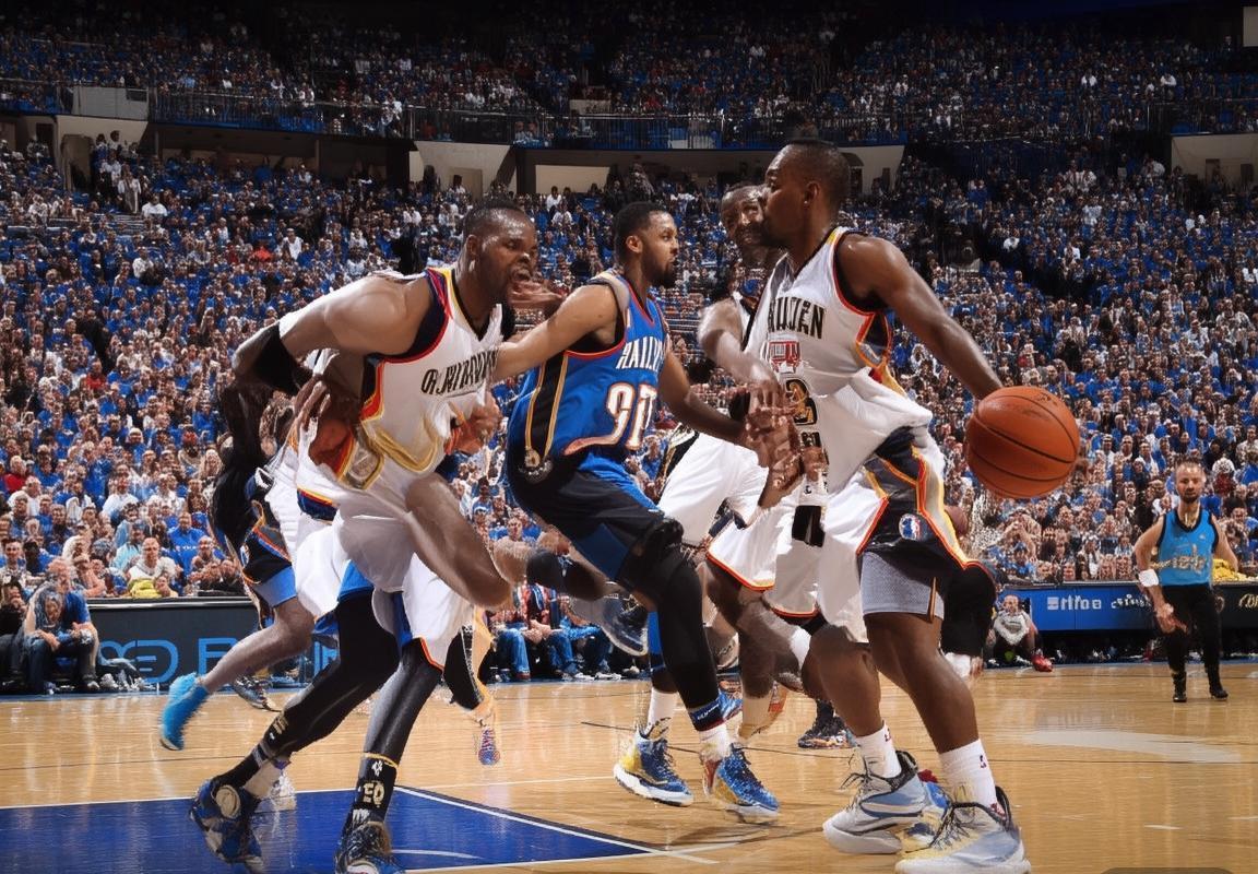 2017NBA西决：雷霆鹈鹕巅峰对决，战术火花与激情碰撞(图4)